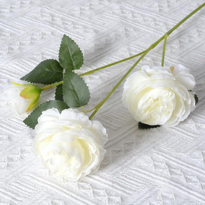 Handmade Silk 3 Head Artificial Peony Camellia Rose Fake Flower For Wedding Banquet Hotel Home Decor Artificial Plants белый
Handmade Silk 3 Head Artificial Peony Camellia Rose Fake Flower For Wedding Banquet Hotel Home Decor Artificial Plants белый