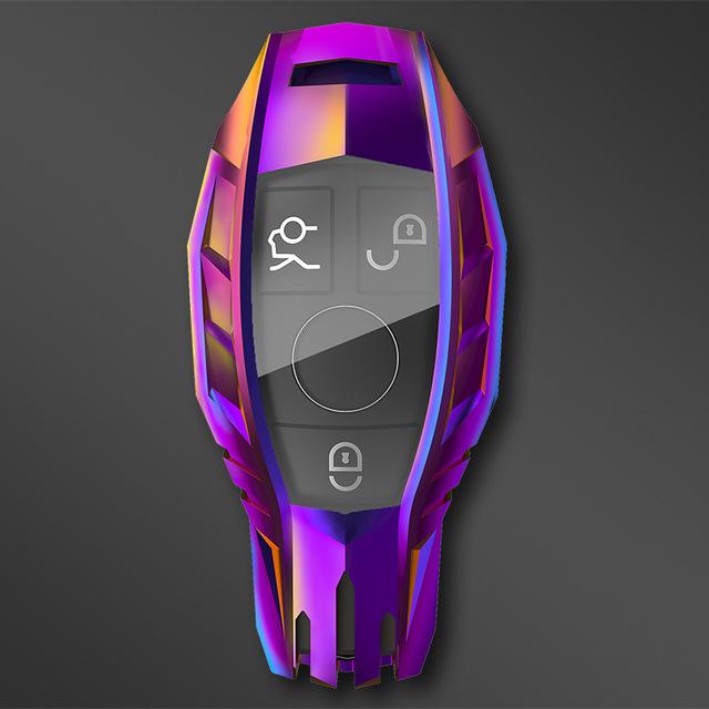 Чохол-брелок із цинкового сплаву для автомобіля Mercedes Benz CLS CLA GL R SLK AMG ABCS Class Remote Holder Аксесуари фіолетовий
Чохол-брелок із цинкового сплаву для автомобіля Mercedes Benz CLS CLA GL R SLK AMG ABCS Class Remote Holder Аксесуари фіолетовий