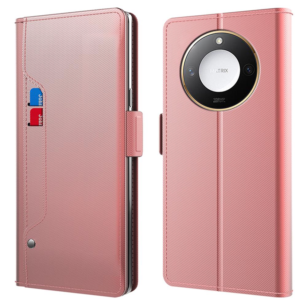 For Honor X9c Smart 5G/X60 5G Case Stand PU Leather Phone Cover Card Holder Mirror Rose Gold
For Honor X9c Smart 5G/X60 5G Case Stand PU Leather Phone Cover Card Holder Mirror Rose Gold