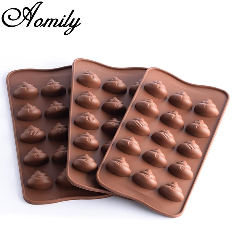 Aomily Cute Smiely Poop Shaped Silicone Soap Candy Fondant Chocolate Kitchen Mould Silicone Chocolate Cookies Cake Funny Mold шоколадний
Aomily Cute Smiely Poop Shaped Silicone Soap Candy Fondant Chocolate Kitchen Mould Silicone Chocolate Cookies Cake Funny Mold шоколадний