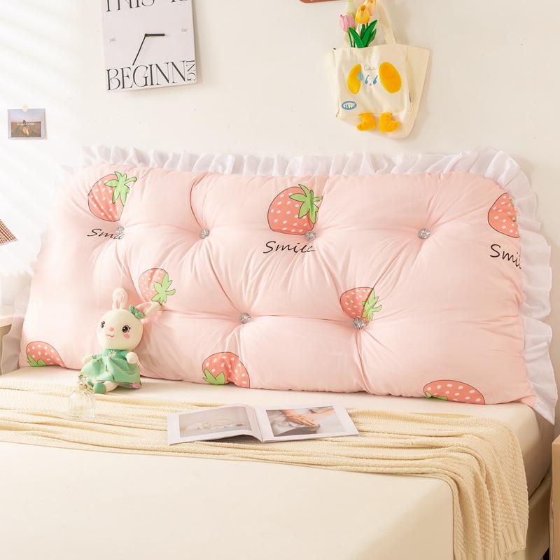 Спальня Милая Татами Длинная Подушка Дакимакура Подушка для Дивана Изголовье Подушка для Тела Прикроватная Спинка Поддержка Сна Валик 90X55cm