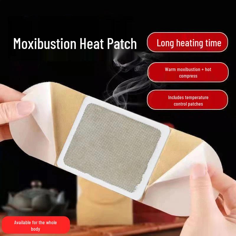 Mugwort Moxibustion Heat Patch for Neck, Shoulders & Lumbar Piece
Mugwort Moxibustion Heat Patch for Neck, Shoulders & Lumbar Piece