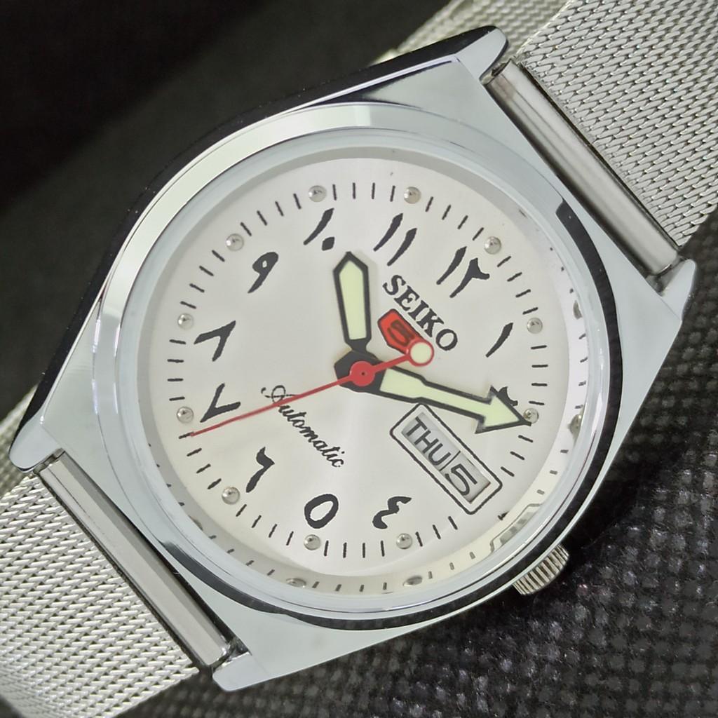 ВОССТАНОВЛЕННЫЕ ВИНТАЖНЫЕ SEIKO 5 AUTO 6309A ЯПОНИЯ МУЖСКИЕ АРАБСКИЕ ЧАСЫ 533d-a280199-2 SKU533d-a280199
ВОССТАНОВЛЕННЫЕ ВИНТАЖНЫЕ SEIKO 5 AUTO 6309A ЯПОНИЯ МУЖСКИЕ АРАБСКИЕ ЧАСЫ 533d-a280199-2 SKU533d-a280199