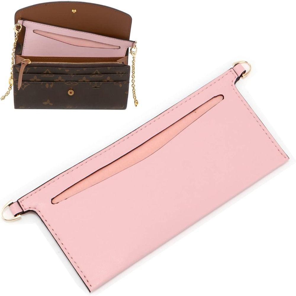with D Rings Wallet Insert for Chain Strap Soft Purse Insert Organizer Wallet Conversion Kit Women рожевий червоний колір
with D Rings Wallet Insert for Chain Strap Soft Purse Insert Organizer Wallet Conversion Kit Women рожевий червоний колір
