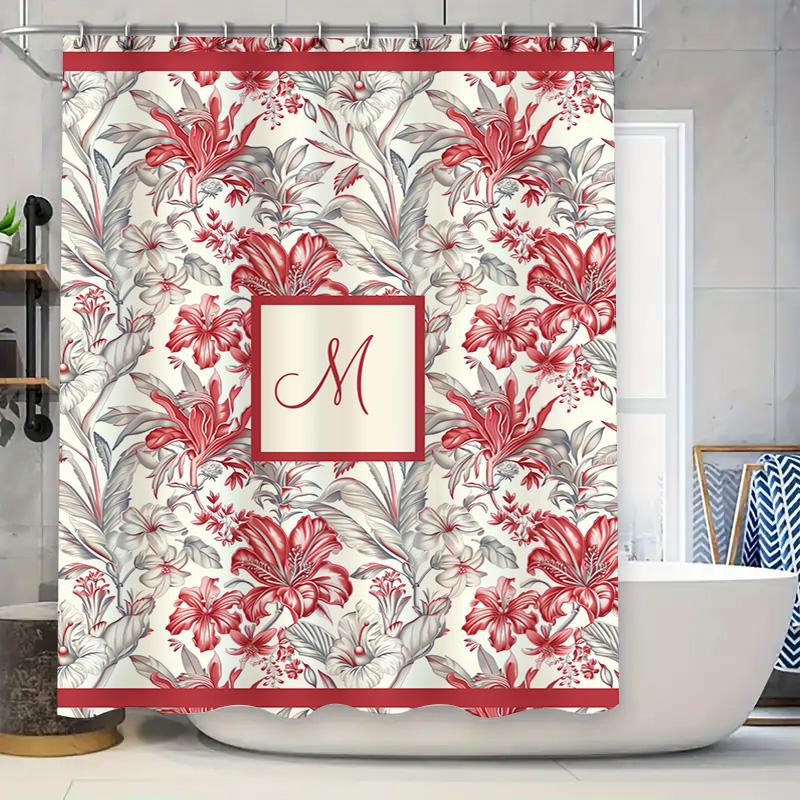 Modern Bath Mat Pattern Shower Curtain Set Bold Vibrant Design For Bathroom Decorations Orange Polka Dots Blue Stripes Black Red W60H190(CM)-1 Pcs
Modern Bath Mat Pattern Shower Curtain Set Bold Vibrant Design For Bathroom Decorations Orange Polka Dots Blue Stripes Black Red W60H190(CM)-1 Pcs