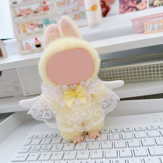 Doll Clothes Set Handmade Doll Outfit Lace Bib Stylish Doll Clothing for 17cm La Bubu(NO Doll) Baby Clothing Accessories Suit рожевий
Doll Clothes Set Handmade Doll Outfit Lace Bib Stylish Doll Clothing for 17cm La Bubu(NO Doll) Baby Clothing Accessories Suit рожевий