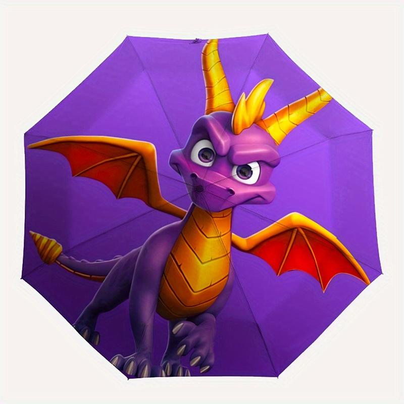 1pc Dragon, Spyro Automatic Open/close Folding Umbrella, Compact Portable Travel Umbrella, Perfect Gift, Durable Construction yy250813073
1pc Dragon, Spyro Automatic Open/close Folding Umbrella, Compact Portable Travel Umbrella, Perfect Gift, Durable Construction yy250813073