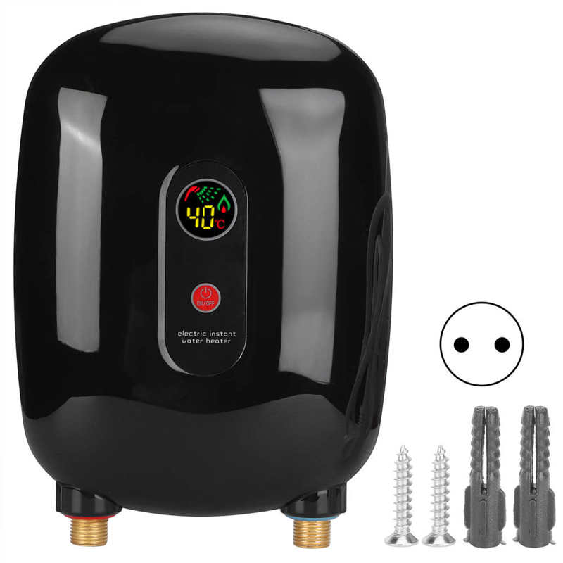 3500 Вт водонагреватель проточный водонагреватель для дома ванная комната кухня 3 секунды быстрый нагрев душ с подогревом воды us чёрный
3500 Вт водонагреватель проточный водонагреватель для дома ванная комната кухня 3 секунды быстрый нагрев душ с подогревом воды us чёрный