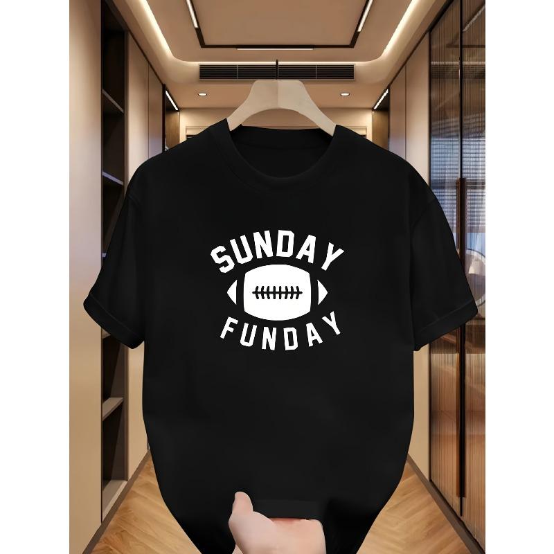 Мужская футболка с графическим принтом Sunday Funday Футбол | Повседневный топ с коротким рукавом, Комфорт для помещений/улицы, Идеально для ежедневного отдыха и активного образа жизни S чёрный
Мужская футболка с графическим принтом Sunday Funday Футбол | Повседневный топ с коротким рукавом, Комфорт для помещений/улицы, Идеально для ежедневного отдыха и активного образа жизни S чёрный