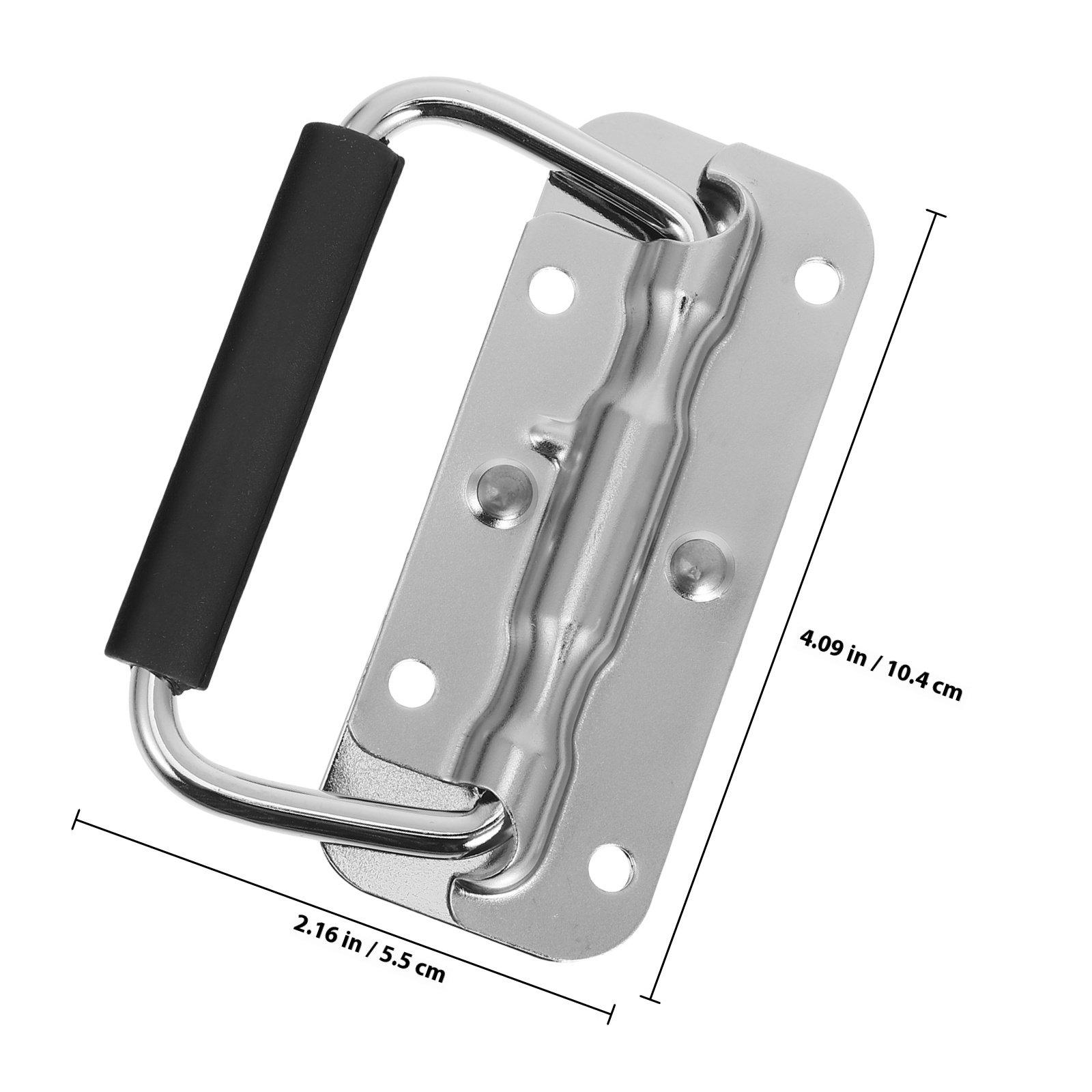 4Pcs Iron Box Handles Heavy Duty Folding Tool Box Handles for Storage Chests Toolcases Industrial Equipment Containers серебряный
4Pcs Iron Box Handles Heavy Duty Folding Tool Box Handles for Storage Chests Toolcases Industrial Equipment Containers серебряный