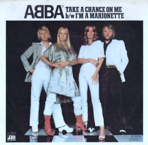 7inch Record ABBA - Take A Chance On Me / I m A Marione 3457 Atlantic 1977 US Pop Used
7inch Record ABBA - Take A Chance On Me / I m A Marione 3457 Atlantic 1977 US Pop Used