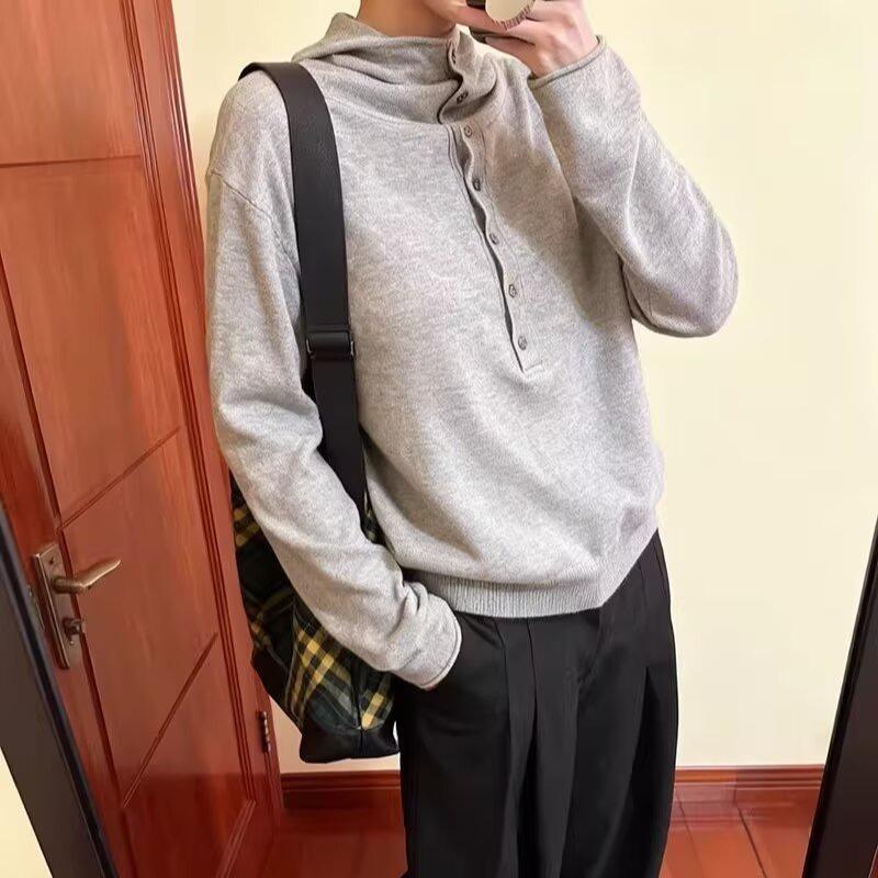 Unisex Gray Soft Knit Cardigan - Loose Edge, Multi-Button, Perfect for Autumn/Winter Casual Wear M сірий колір
Unisex Gray Soft Knit Cardigan - Loose Edge, Multi-Button, Perfect for Autumn/Winter Casual Wear M сірий колір