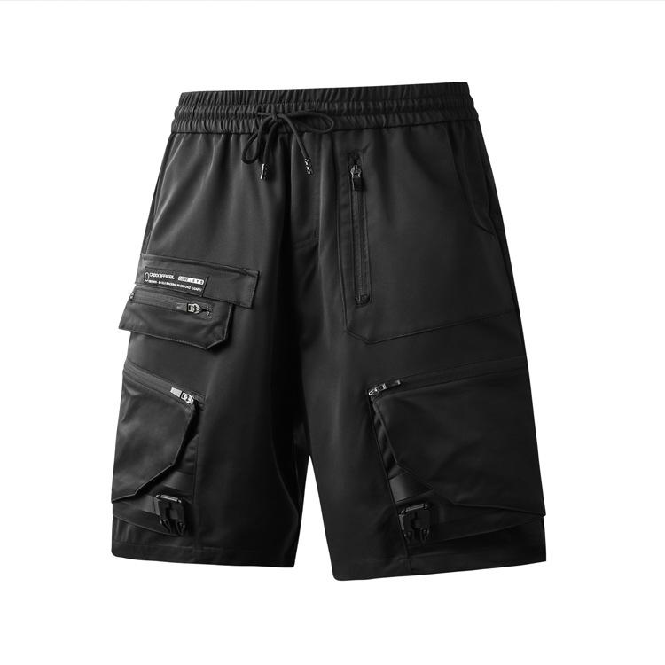 CR Мужские брюки с деконструктивной функцией, японская рабочая одежда для Instagram, повседневные прямые короткие брюки с несколькими карманами и разрезом XL чёрный
CR Мужские брюки с деконструктивной функцией, японская рабочая одежда для Instagram, повседневные прямые короткие брюки с несколькими карманами и разрезом XL чёрный