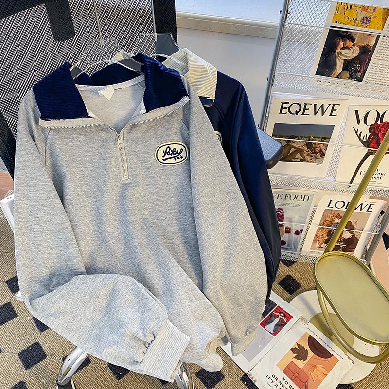 Plus Size Women s Polo: Spring & Autumn Oversized Sweatshirt (2025) M (Recommended for under 110 jin)
Plus Size Women s Polo: Spring & Autumn Oversized Sweatshirt (2025) M (Recommended for under 110 jin)