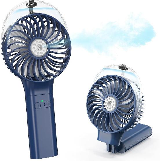 COMLIFE Portable Handheld Misting Fan, 3000mAh Rechargeable - Up to 10h Cooling & 1h Misting, Battery Operated Spray for Travel, Home Office, синий
COMLIFE Portable Handheld Misting Fan, 3000mAh Rechargeable - Up to 10h Cooling & 1h Misting, Battery Operated Spray for Travel, Home Office, синий