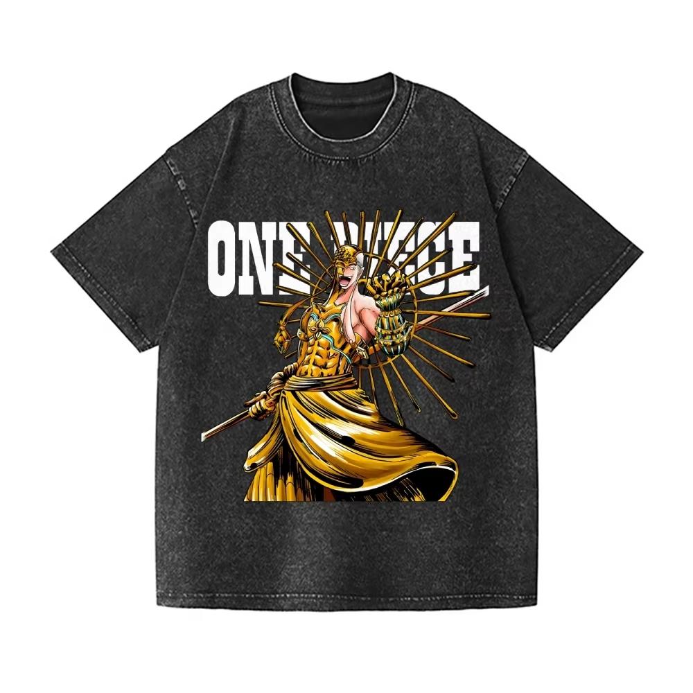 One Piece Enel Vintage Wash Japanese Design TShirt Highquality Streetwear Men Clothing Summer New Wash Cotton T Shirt M
One Piece Enel Vintage Wash Japanese Design TShirt Highquality Streetwear Men Clothing Summer New Wash Cotton T Shirt M