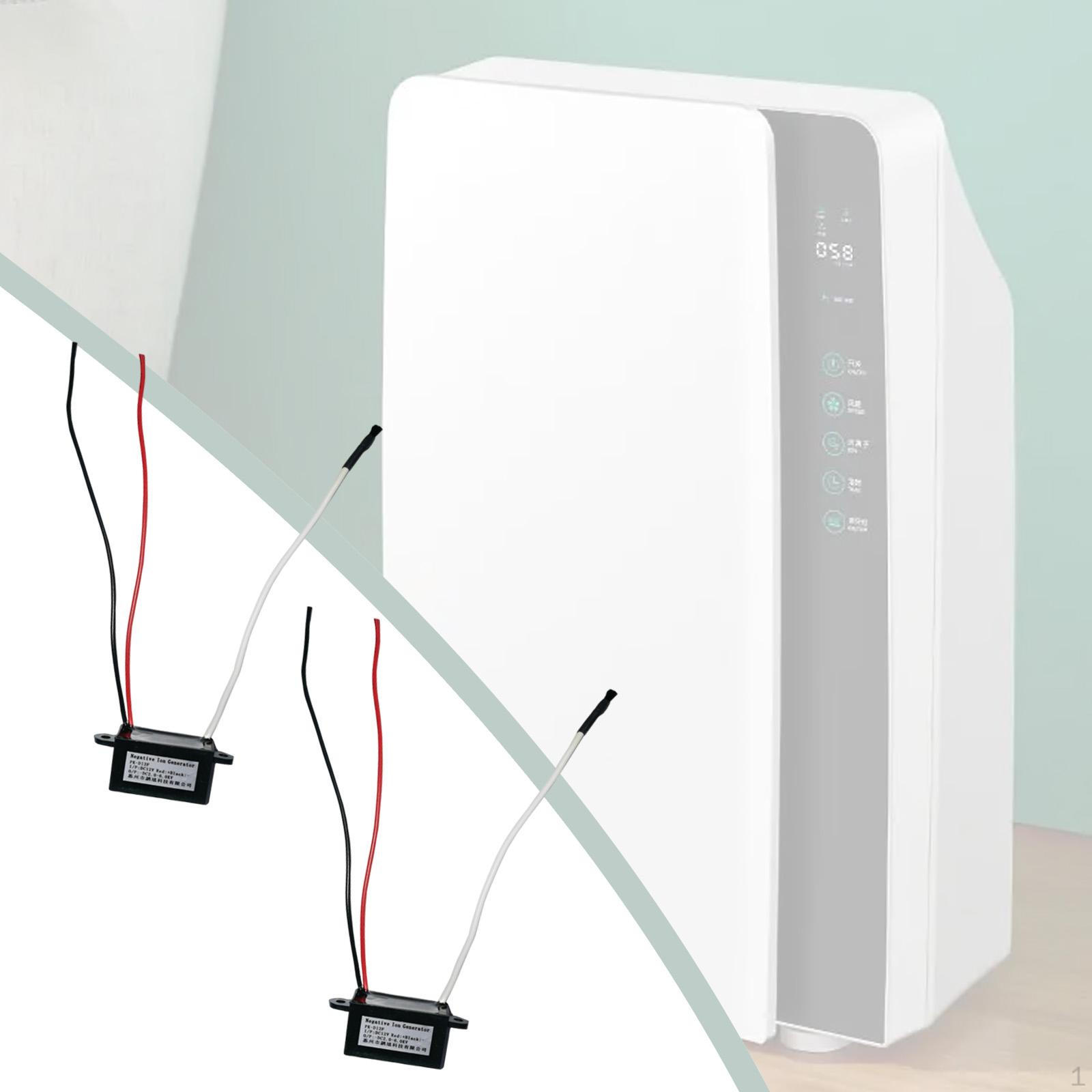 2 шт. DC12V Генератор отрицательных ионов Профессиональный Эффективный Простота установки
2 шт. DC12V Генератор отрицательных ионов Профессиональный Эффективный Простота установки