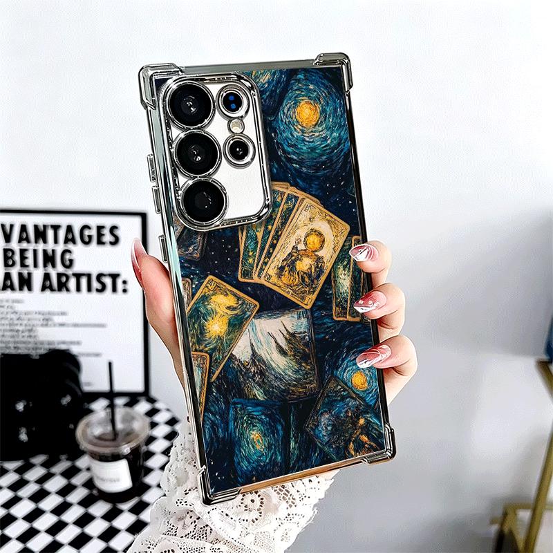 Witch Tarot Card Soft Phone Case For Samsung Galaxy S26 Ultra S25 Edge S24 FE S23 Plus S22 S21 + S20 Plating Anti-Fall Fundas Samsung S25 Plus
Witch Tarot Card Soft Phone Case For Samsung Galaxy S26 Ultra S25 Edge S24 FE S23 Plus S22 S21 + S20 Plating Anti-Fall Fundas Samsung S25 Plus