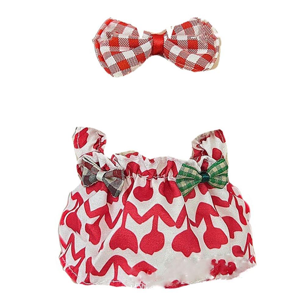 1 set Suspender Dress Labubu Doll s Clothes Bow Knot Plush Dolls Clothes Children Gift style 7
1 set Suspender Dress Labubu Doll s Clothes Bow Knot Plush Dolls Clothes Children Gift style 7