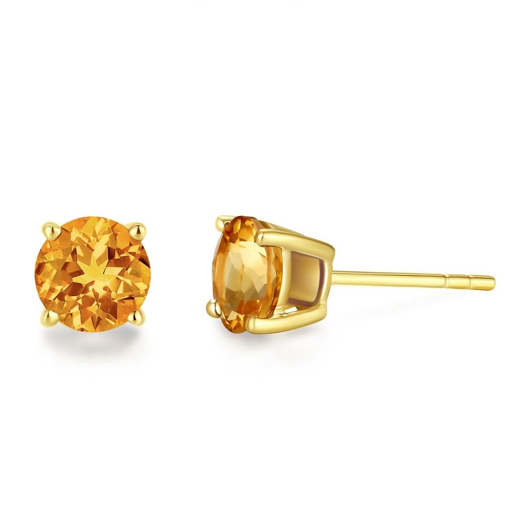 Fancime K14 6mm 1.47ct Natural Citrine Earrings For Women Yellow Gold 1 Grain Natural Stone Poppy Charm Mother
Fancime K14 6mm 1.47ct Natural Citrine Earrings For Women Yellow Gold 1 Grain Natural Stone Poppy Charm Mother