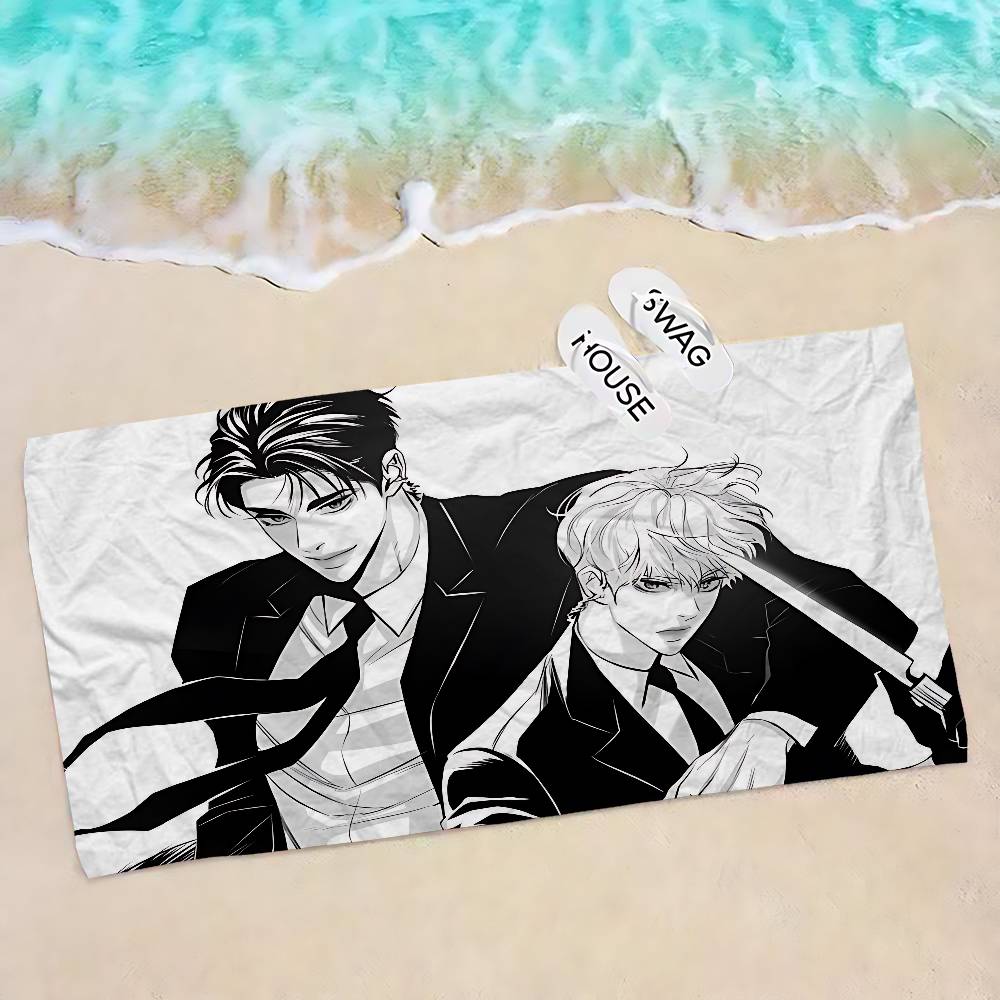 Pearl Boy BL Anime Microfiber Printed Beach Towel Mountain Climbing Yoga Beach Swimming Running Absorbent Soft Towel W30*H60(CM)
Pearl Boy BL Anime Microfiber Printed Beach Towel Mountain Climbing Yoga Beach Swimming Running Absorbent Soft Towel W30*H60(CM)