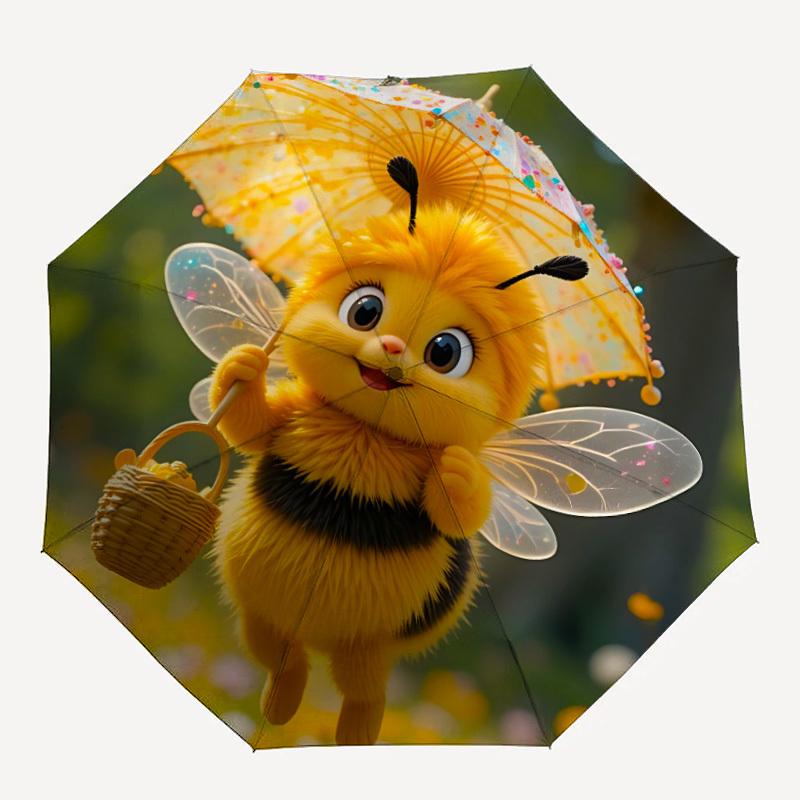 1pc Bee Umbrella Automatic Open/Close Umbrella with Folding feature Compact Travel Umbrella, Lightweight design, for Commuting093
1pc Bee Umbrella Automatic Open/Close Umbrella with Folding feature Compact Travel Umbrella, Lightweight design, for Commuting093