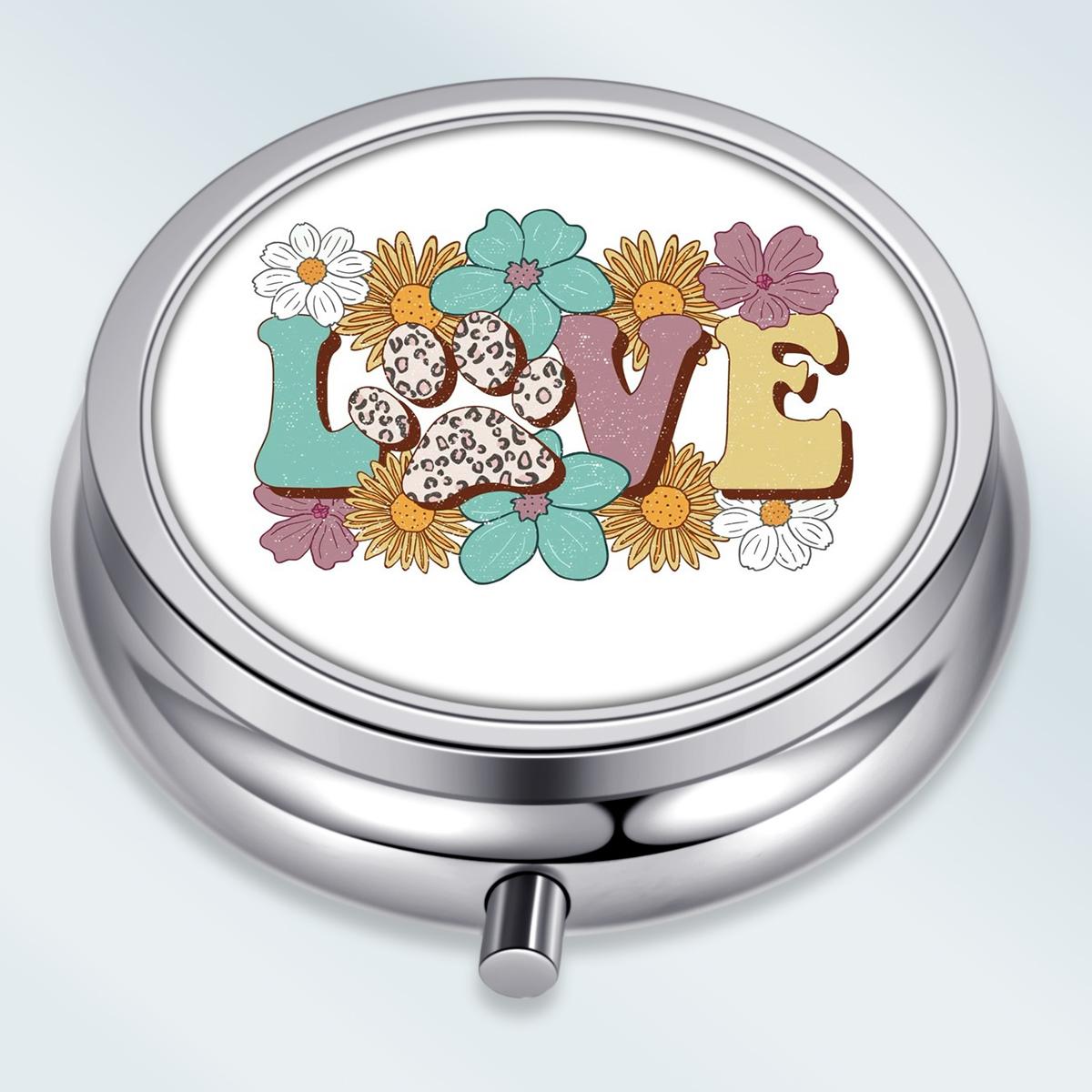 Portable Pill Box with 3 Compartments, Mini Metal Medicine Organizer Case, Cute Printed Pill Container for Vitamins, Pills, Jewelry, Travel, Daily Use разноцветный
Portable Pill Box with 3 Compartments, Mini Metal Medicine Organizer Case, Cute Printed Pill Container for Vitamins, Pills, Jewelry, Travel, Daily Use разноцветный