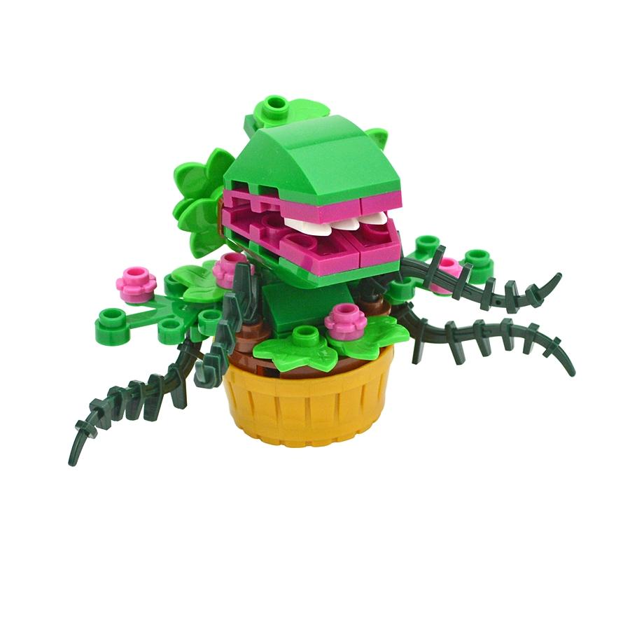 MOC Mini Potted Green Man Eater Plants Chomper Flower Plant Building Blocks Set Little Shop of Horror Bricks Kid Xmas Toys Gift
MOC Mini Potted Green Man Eater Plants Chomper Flower Plant Building Blocks Set Little Shop of Horror Bricks Kid Xmas Toys Gift