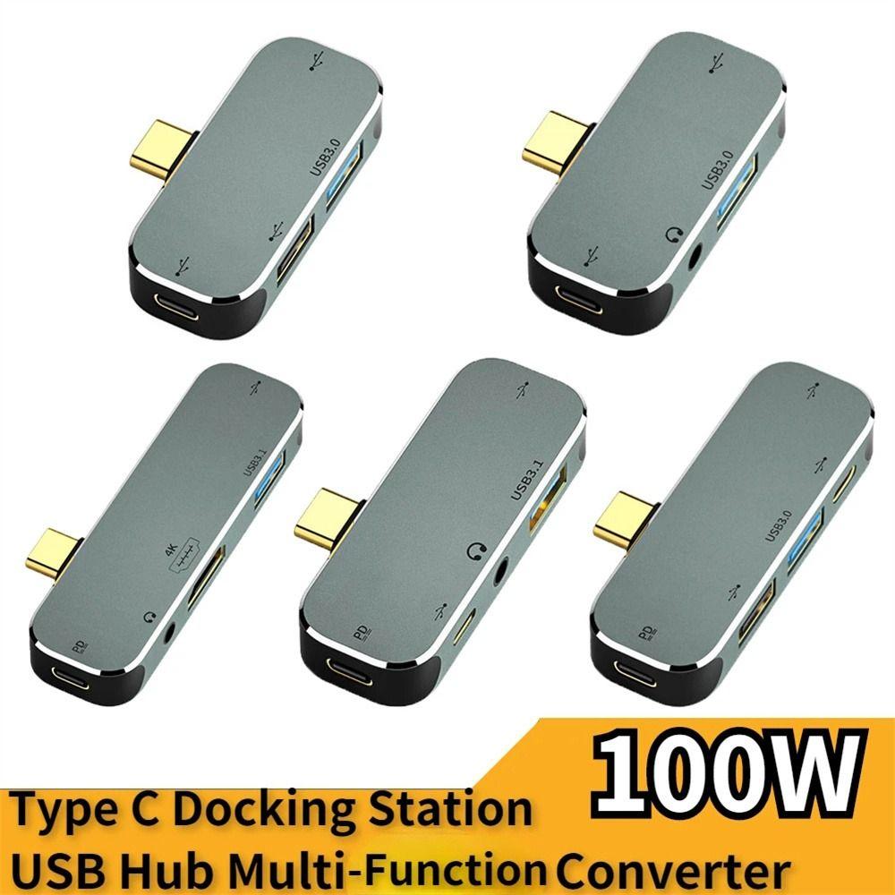 3.55mm Jack PD100W USB3.0 Fast Charging USB HUB Computer Hub Type-C Hub Adapter Laptop Splitter
3.55mm Jack PD100W USB3.0 Fast Charging USB HUB Computer Hub Type-C Hub Adapter Laptop Splitter