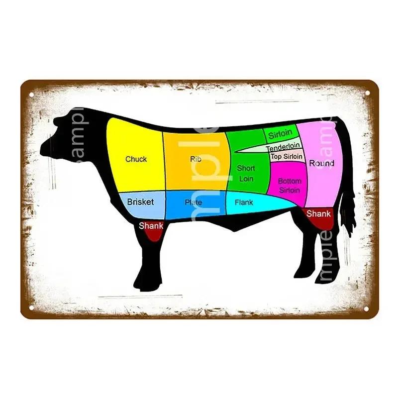 Свіжа Свинина Схема Розрубу Металеві Знаки Колекція М яса Бляшані Знаки Ретро Живопис Настінна Табличка Кухня Ресторан Домашній Декор Мурал 20x30cm(7.8x11.8inch)
Свіжа Свинина Схема Розрубу Металеві Знаки Колекція М яса Бляшані Знаки Ретро Живопис Настінна Табличка Кухня Ресторан Домашній Декор Мурал 20x30cm(7.8x11.8inch)