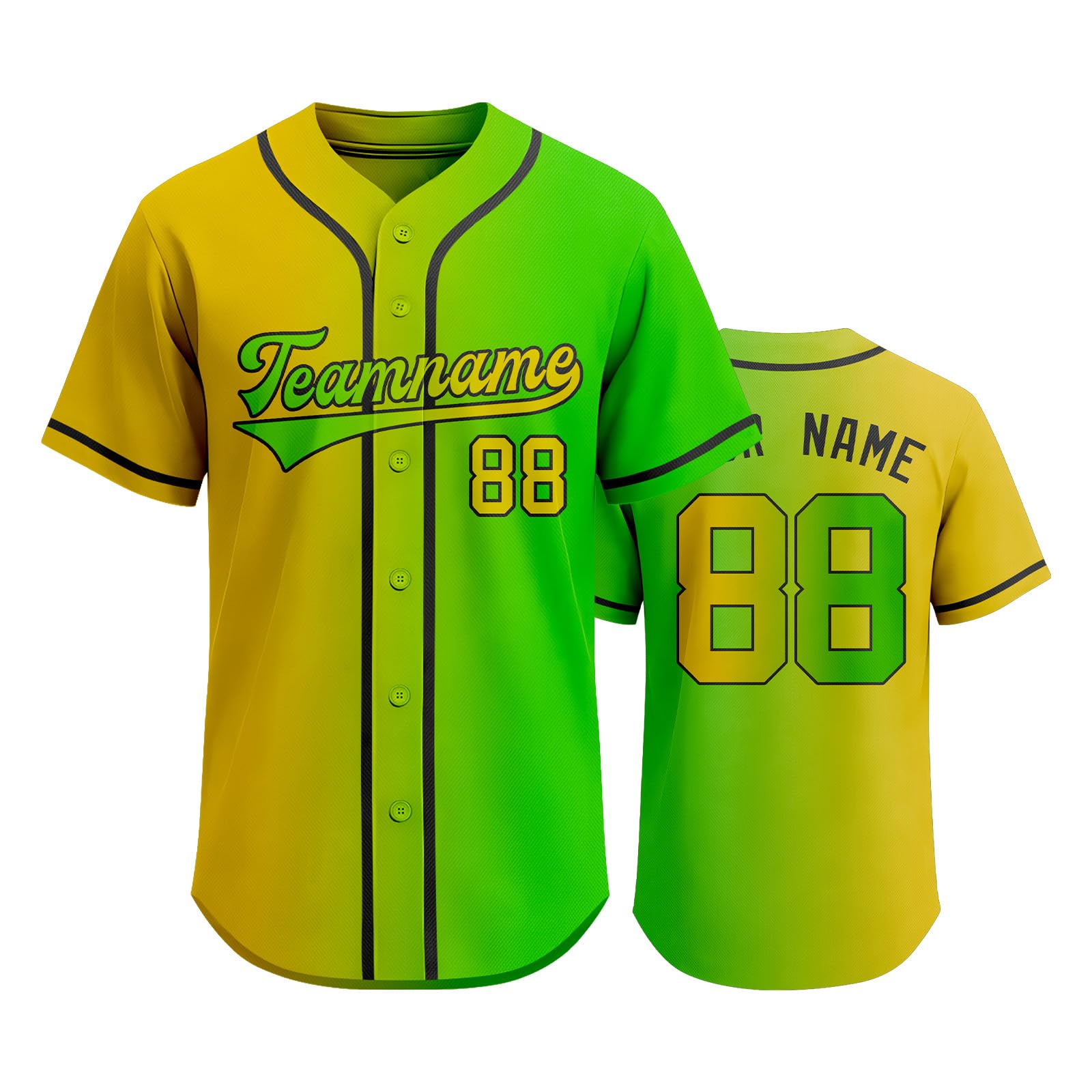 Customizable Baseball Jersey for Men and Women Button Down Front Short Sleeve Sports Shirt Team Name and Number Print Available S зелений
Customizable Baseball Jersey for Men and Women Button Down Front Short Sleeve Sports Shirt Team Name and Number Print Available S зелений