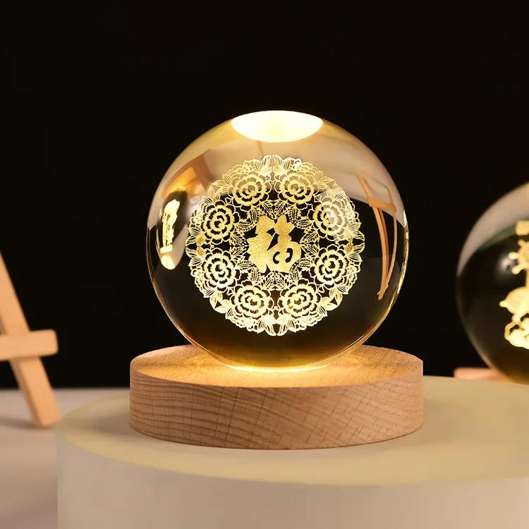 3D Crystal Ball Crystal Planet Laser Engraved Solar System Globe Astronomy Gift Birthday Gift Glass Sphere Decoration Crystal 8CM Warm light base
3D Crystal Ball Crystal Planet Laser Engraved Solar System Globe Astronomy Gift Birthday Gift Glass Sphere Decoration Crystal 8CM Warm light base
