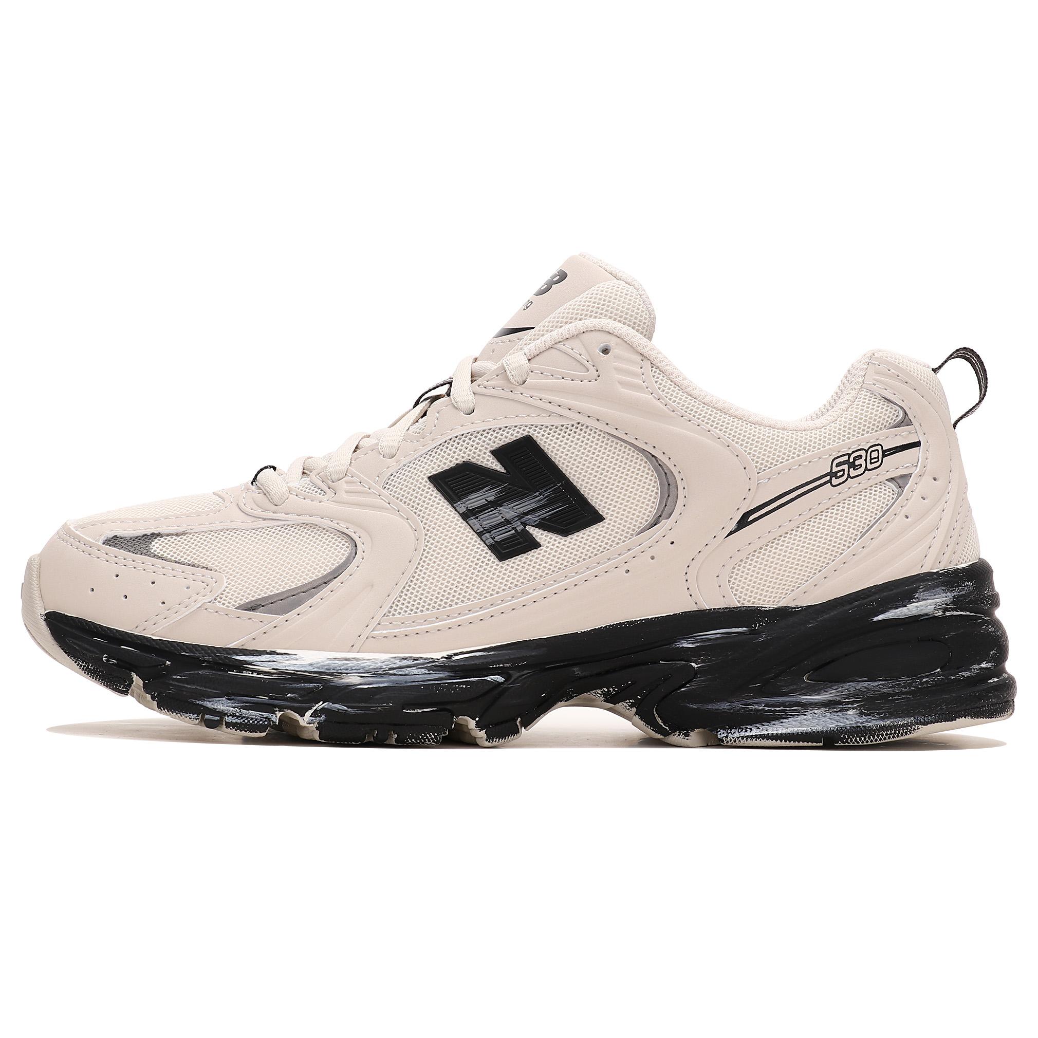 New Balance NB 530 Cushioning Breathable Low top Running Shoes Unisex Beige Black D Width MR530SH(Team804-) 37.5
New Balance NB 530 Cushioning Breathable Low top Running Shoes Unisex Beige Black D Width MR530SH(Team804-) 37.5