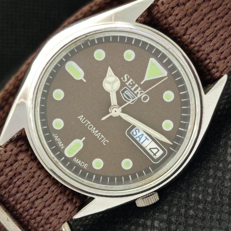 Б/У винтажные мужские часы SEIKO 5 AUTOMATIC JAPAN MENS DAY/DATE BROWN 612-a319060-9 SKU612-a319060
Б/У винтажные мужские часы SEIKO 5 AUTOMATIC JAPAN MENS DAY/DATE BROWN 612-a319060-9 SKU612-a319060