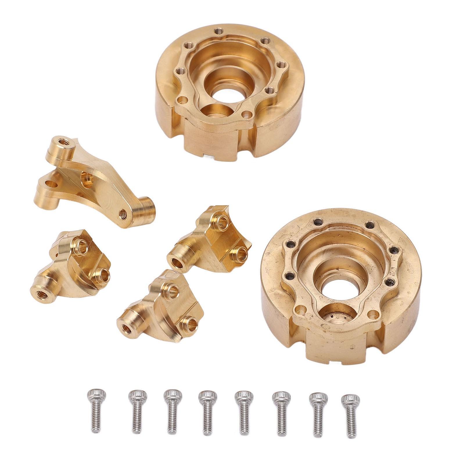 Brass Counter Weight Set Gear Cover Outer Portal Drive Housing RC Car Accessories for Traxxas
Brass Counter Weight Set Gear Cover Outer Portal Drive Housing RC Car Accessories for Traxxas