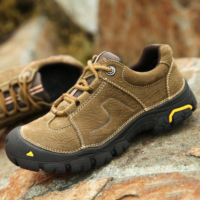 Spring and Autumn Casual Large Size Waterproof Hiking Shoes First Layer Cowhide Men s Shoes Men s Outdoor Shoes Wear-resistant and Non-slip Off-road 46 коричневий
Spring and Autumn Casual Large Size Waterproof Hiking Shoes First Layer Cowhide Men s Shoes Men s Outdoor Shoes Wear-resistant and Non-slip Off-road 46 коричневий