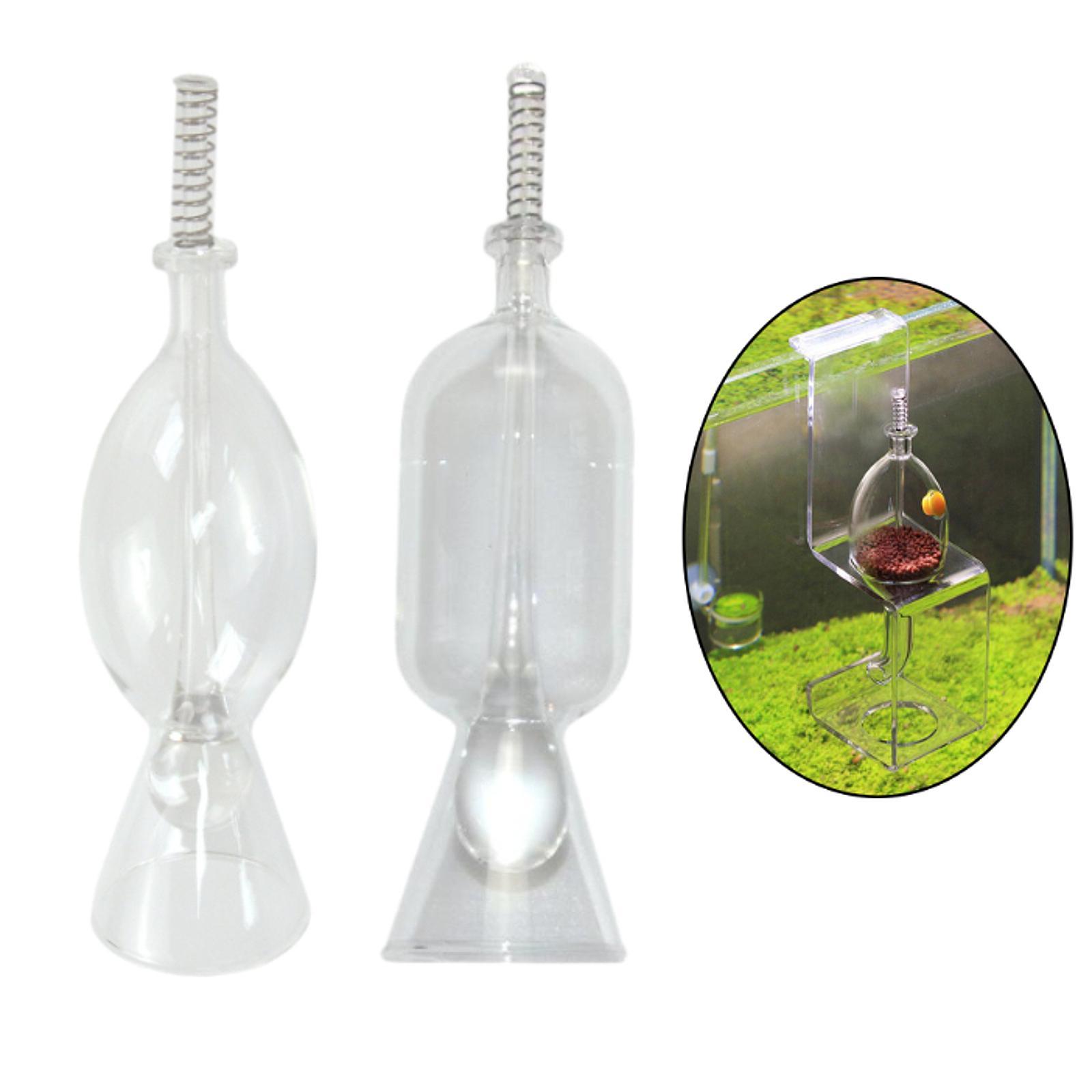 Glass Aquarium Feeder Transparent Fish Food Dispenser Easy Cleaning Device for Freshwater and Saltwater Tank Feeding Straight
Glass Aquarium Feeder Transparent Fish Food Dispenser Easy Cleaning Device for Freshwater and Saltwater Tank Feeding Straight