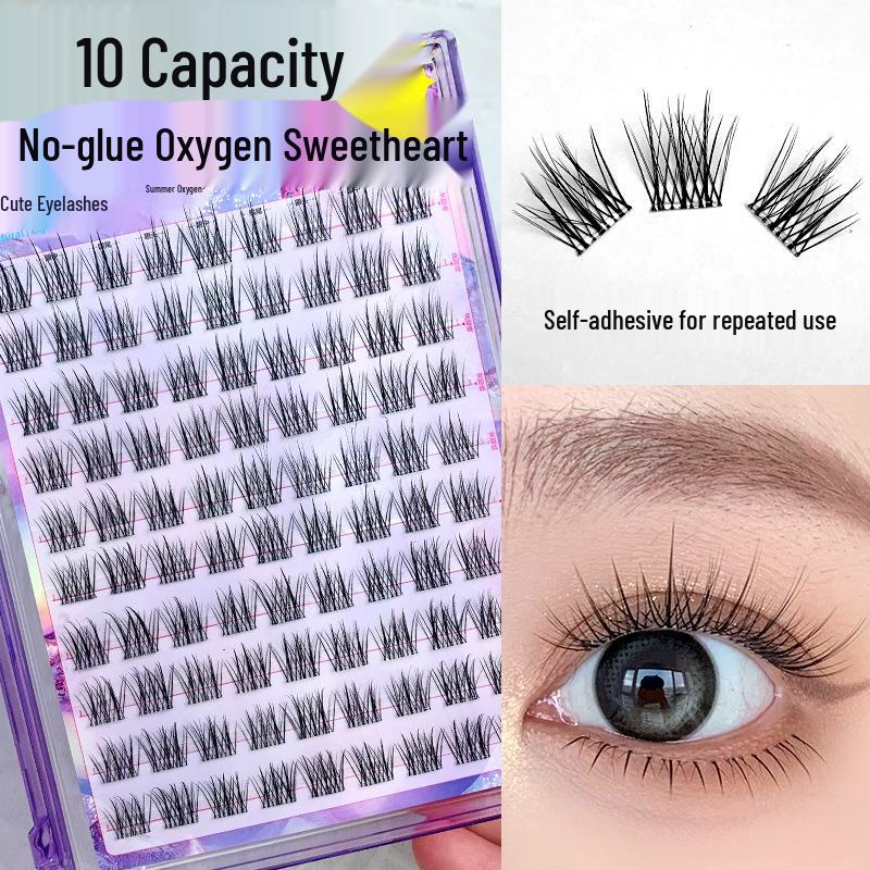Mengjie Shangpin Self-Adhesive Natural False Eyelashes - No Glue or Remover Needed for Effortless Beauty
Mengjie Shangpin Self-Adhesive Natural False Eyelashes - No Glue or Remover Needed for Effortless Beauty