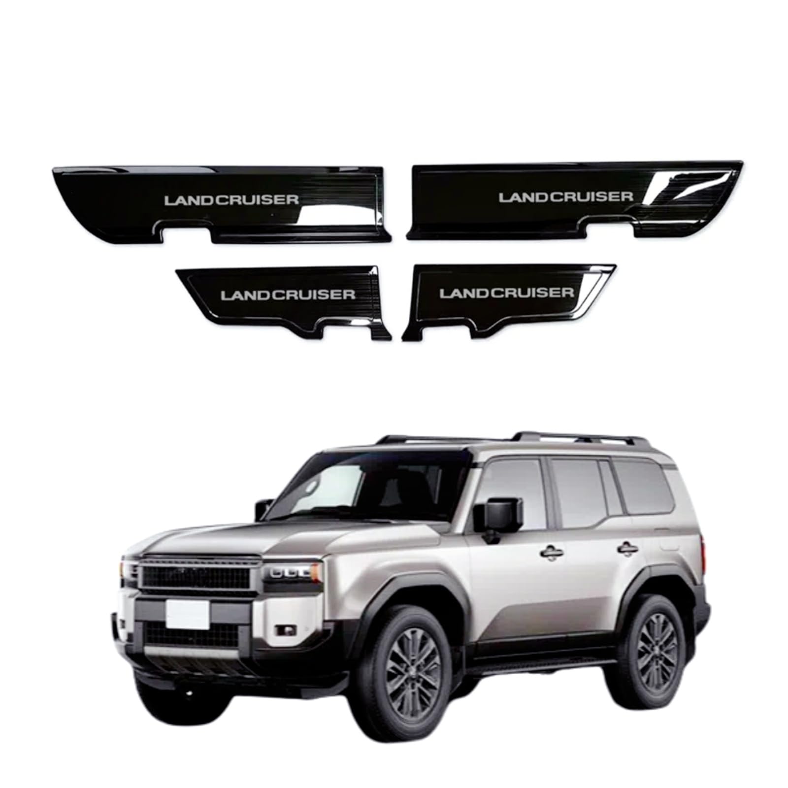 New Land Cruiser 250 Series Compatible LC250 Land Cruiser 250 Specially Designed Door Kick Guard Door Kick Mat Door Trim Cover Door Panel Cover Stain чорний
New Land Cruiser 250 Series Compatible LC250 Land Cruiser 250 Specially Designed Door Kick Guard Door Kick Mat Door Trim Cover Door Panel Cover Stain чорний