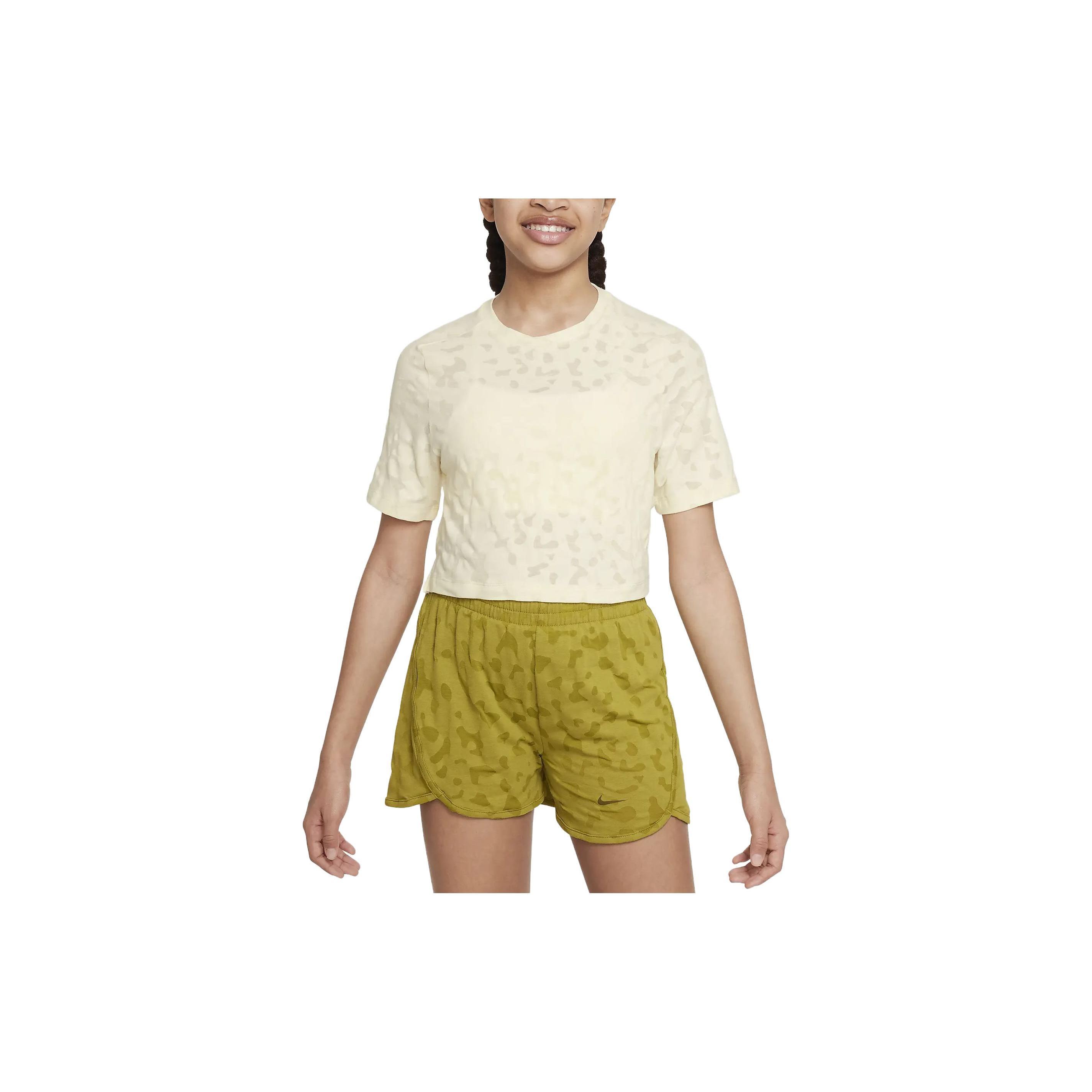 Nike Dri-FIT One All-Over Print Crew Neck Short Sleeve T-Shirt Kids Tops Yellow FB1098-113 M
Nike Dri-FIT One All-Over Print Crew Neck Short Sleeve T-Shirt Kids Tops Yellow FB1098-113 M