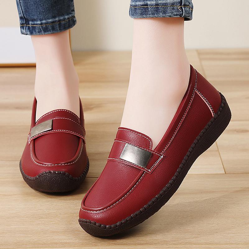 Women Simple Yellow Leather Loafers Driving Moccasins Comfort Flats Black Casual Slip on Plus Size Black Business Office Shoes 43
Women Simple Yellow Leather Loafers Driving Moccasins Comfort Flats Black Casual Slip on Plus Size Black Business Office Shoes 43