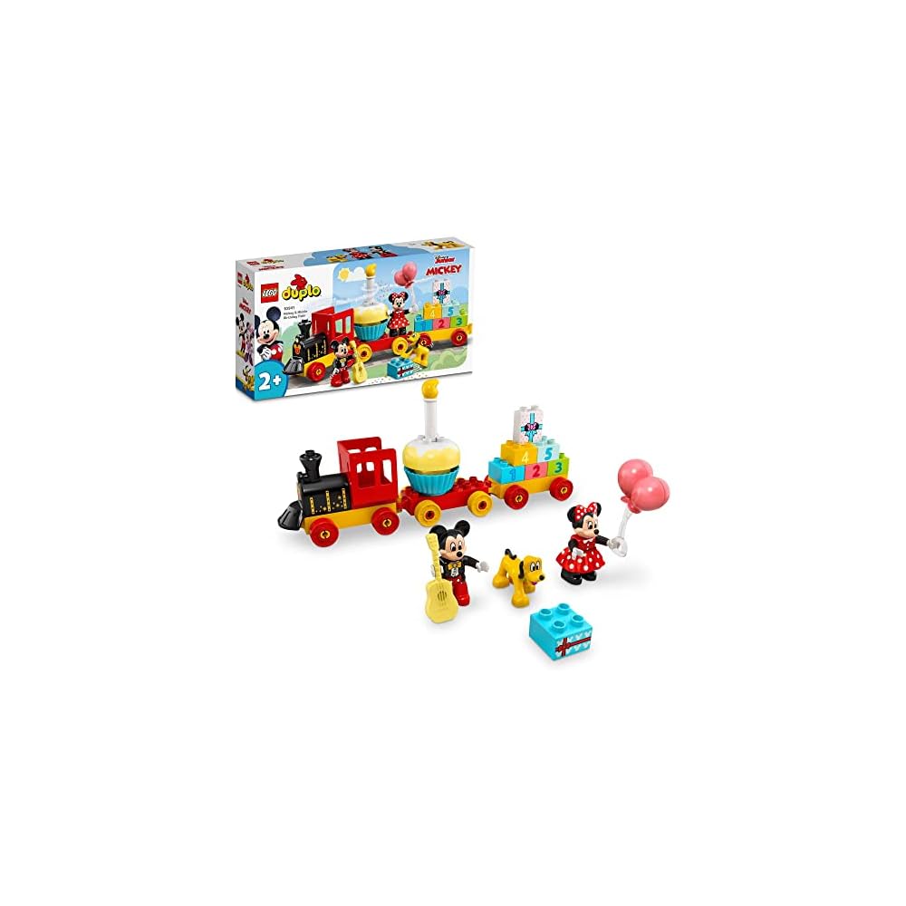 LEGO Duplo Mickey and Minnie Birthday Parade Toy Building Blocks Educational Playset for Kids Ages 1.5 to 4
LEGO Duplo Mickey and Minnie Birthday Parade Toy Building Blocks Educational Playset for Kids Ages 1.5 to 4