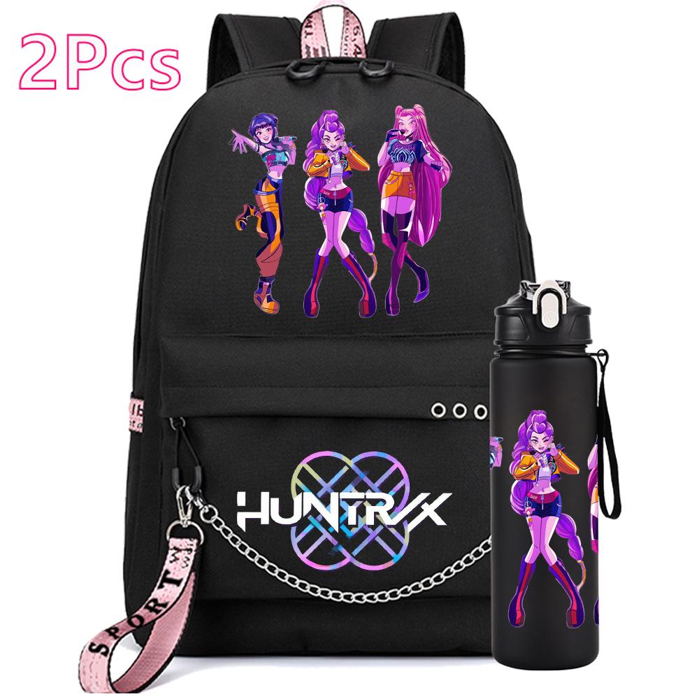 2Pcs/set Anime Cute Kpop Printed Backpack with 750Ml Water Bottler for Teenager Girl Boy Bookbag Kid Gift Large Capacity waterproof Travel Bag
2Pcs/set Anime Cute Kpop Printed Backpack with 750Ml Water Bottler for Teenager Girl Boy Bookbag Kid Gift Large Capacity waterproof Travel Bag