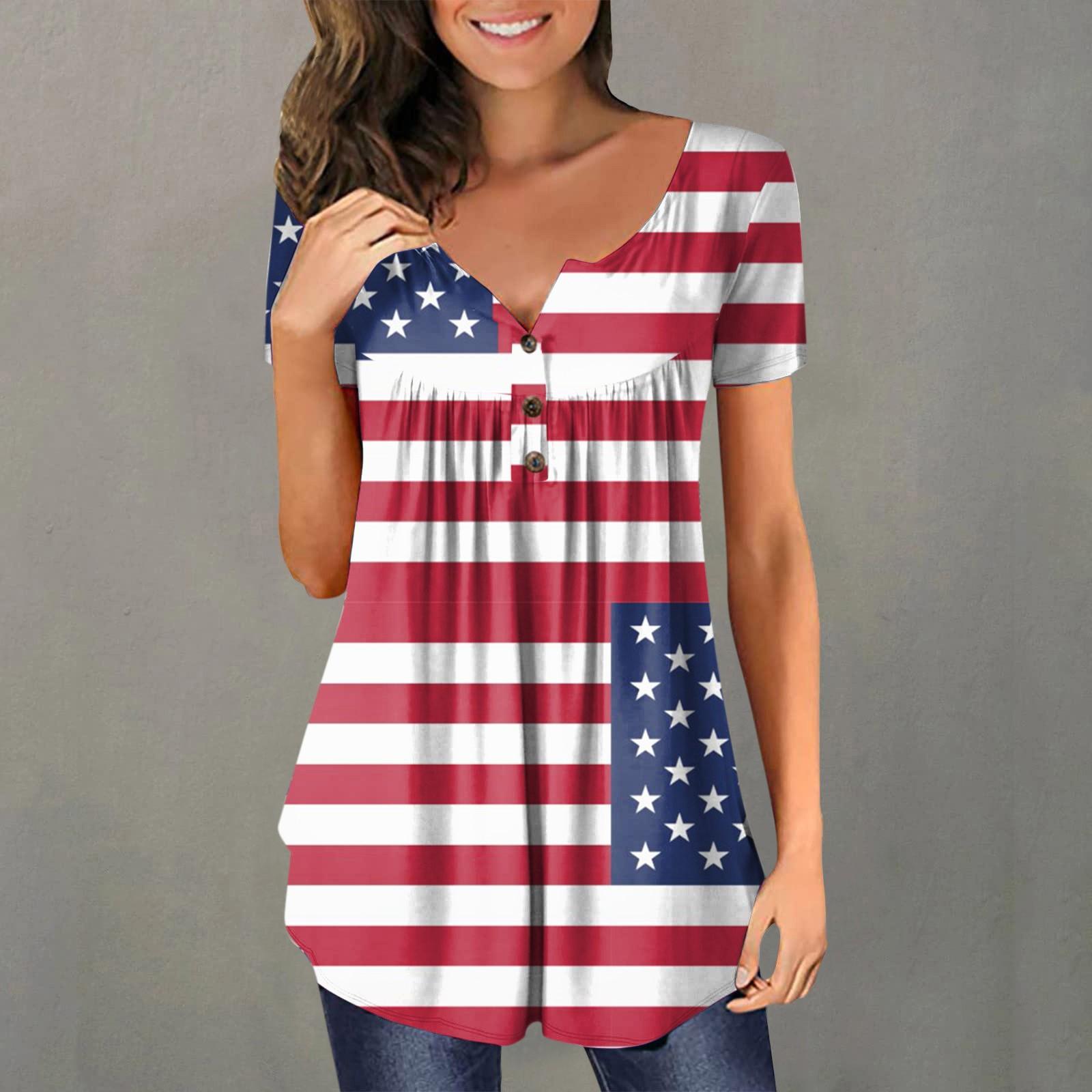 Women s Casual Fashion Plus Size Printed Short Sleeve Button V-Neck Pullover Top XL червоний
Women s Casual Fashion Plus Size Printed Short Sleeve Button V-Neck Pullover Top XL червоний