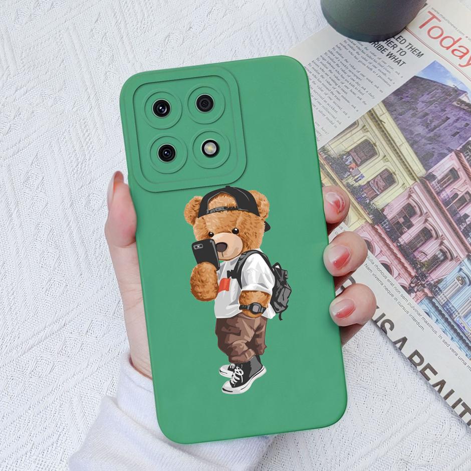 Case For Honor X8a X8b Lovely Dinosaur Liquid Drop-Resistant Back Cover For HonorX8a HonorX8b 6.7 Inches Silicone Soft TPU Funda Honor X8b
Case For Honor X8a X8b Lovely Dinosaur Liquid Drop-Resistant Back Cover For HonorX8a HonorX8b 6.7 Inches Silicone Soft TPU Funda Honor X8b