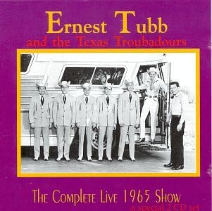 CD ERNEST TUBB & TEXAS TROUBADOURS - Complete Live 1965 Show LGR5018 Japan Music Others Used
CD ERNEST TUBB & TEXAS TROUBADOURS - Complete Live 1965 Show LGR5018 Japan Music Others Used
