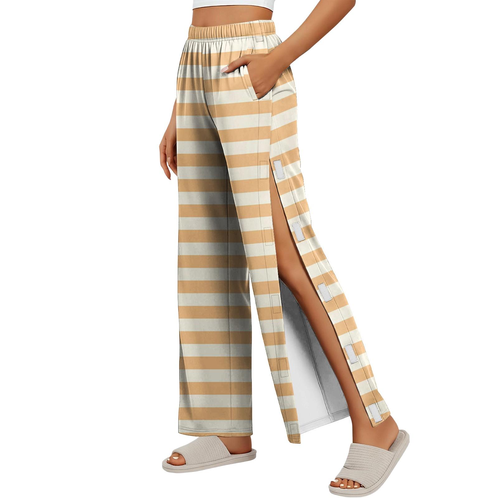 Women’s Striped Side Closure Adaptive Recovery Pants for Postoperative Loose Fit Elastic Waistband Design XL жовтий
Women’s Striped Side Closure Adaptive Recovery Pants for Postoperative Loose Fit Elastic Waistband Design XL жовтий