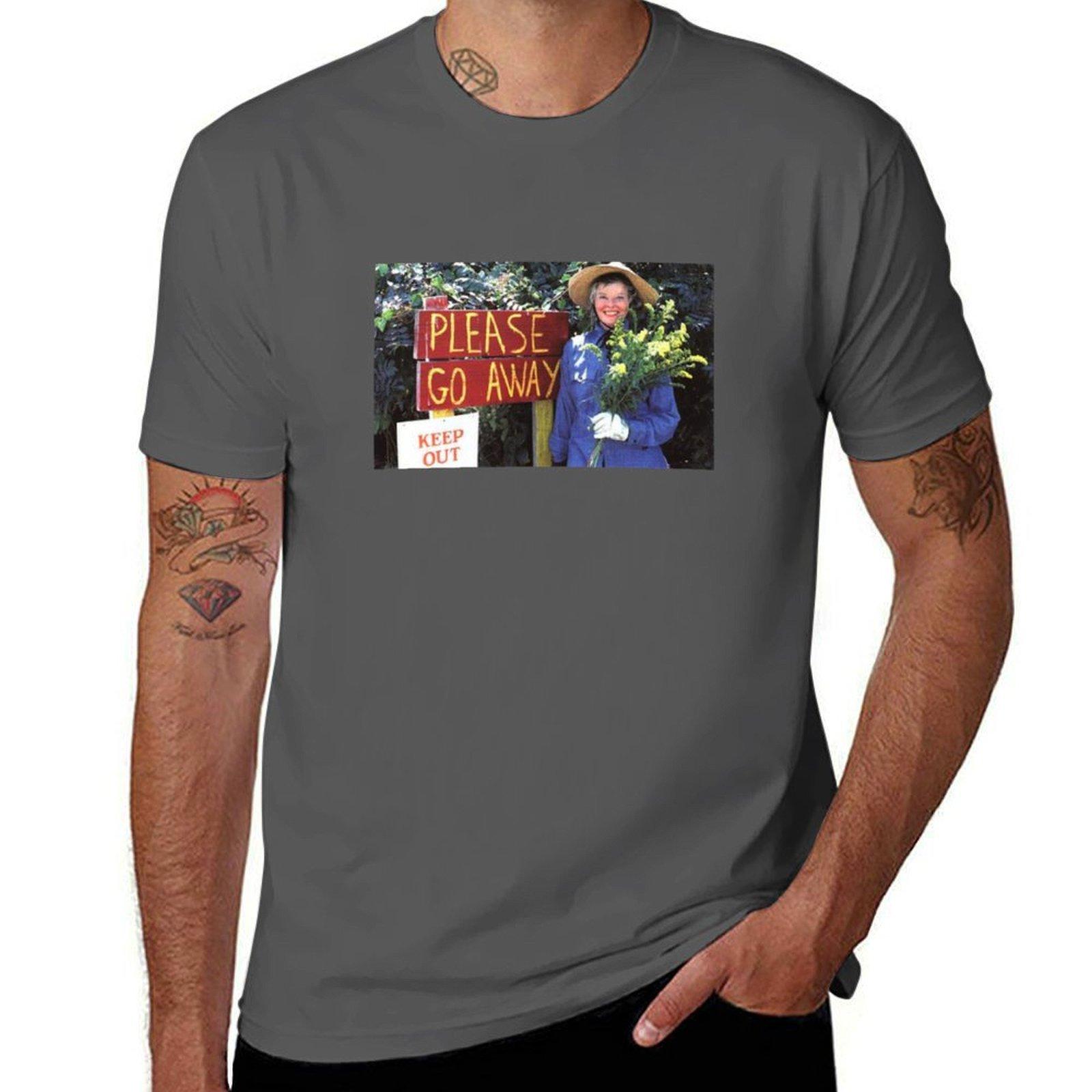 Katharine Hepburn Please Go Away Sticker TShirt Essential Solid Color TShirt 4XL
Katharine Hepburn Please Go Away Sticker TShirt Essential Solid Color TShirt 4XL