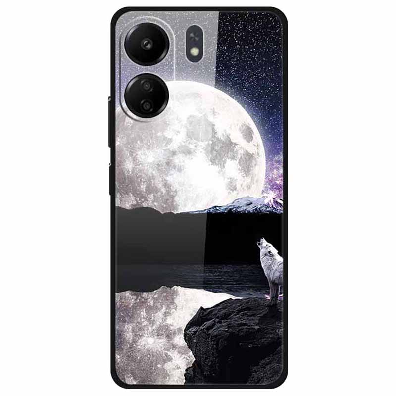 For Xiaomi Redmi 13C 4G/Poco C65 4G Pattern Case TPU+Tempered Glass Shockproof Phone Cover Wolf and Earth
For Xiaomi Redmi 13C 4G/Poco C65 4G Pattern Case TPU+Tempered Glass Shockproof Phone Cover Wolf and Earth
