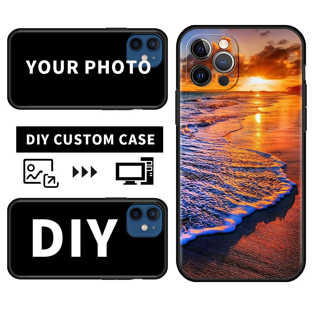 Custom DIY Photo Case For Apple iPhone 11 13 12 Pro 7 XR X XS Max 8 6 6S Plus 5 5S SE 2020 13Pro Black Phone Cover Capa
Custom DIY Photo Case For Apple iPhone 11 13 12 Pro 7 XR X XS Max 8 6 6S Plus 5 5S SE 2020 13Pro Black Phone Cover Capa